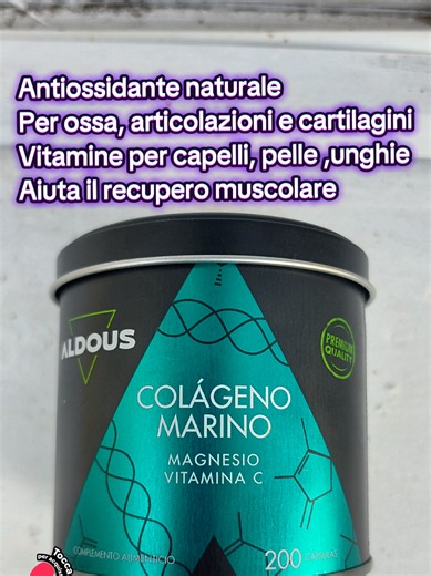 Natural antioxidant For bones, joints, and cartilage Vitamins for hair, skin, and nails Supports muscle recovery. #vitamins #skins #integratore #blackfriday #tiktokshop