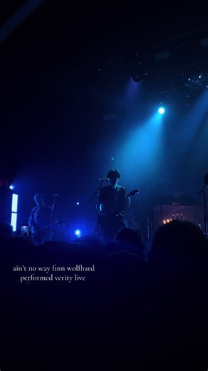 Finn Wolfhard Performs 'Verity' Live in Toronto Concert