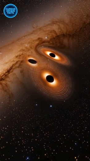 Three Black Holes.One System What If They Collide?#space #viral #universe #science #blackhole #facts