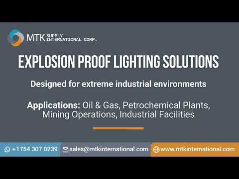 💡 Industrial LED Lighting Solutions | Explosion Proof Applications