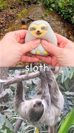 Toy Learning Fun | Kids Learn Animal Names at the Stream: Sloth Crocodile Cow Warthog Newt