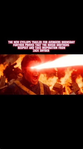 The new Cyclops trailer for Avengers Doomsday further proves that the Russo brothers respect and take inspiration from #ZackSnyder 🙌💯🔥🖤 #RestoreTheSnyderverse #UsUnited ##ZSJL2 #ZSJL3 TM and © Warner Brothers Fair use Copyright Disclaimer Under Section 107 of the Copyright Act 1976, allowance is made for "fair use" for purposes such as criticism, comment, news reporting, teaching, scholarship, and research. Fair use is a use permitted by copyright statute that might otherwise be infringing. 