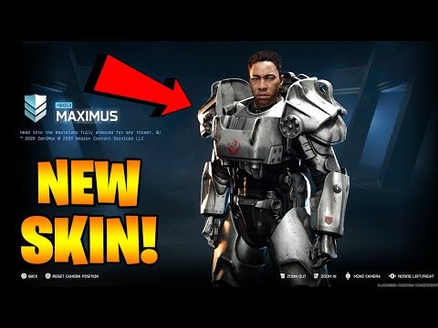 How To Get Fallout Power Armor Maximus Skin in COD / Call of Duty Warzone & BO7 Unlocked the Maximus