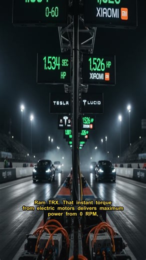 2025 EVs Destroyed Gas Cars in Drag Racing - Here's Why