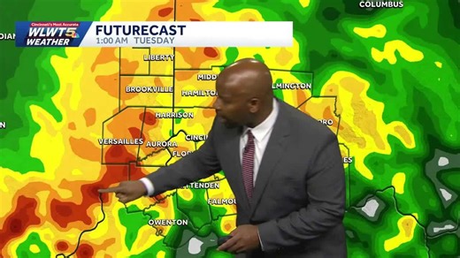 Heavy rain, storms move through Greater Cincinnati overnight