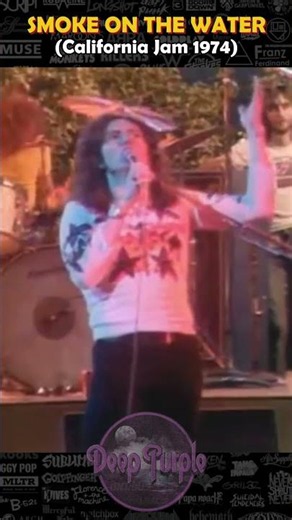 DEEP PURPLE: Smoke On The Water (California Jam) #deeppurple #classicrock #rock #ritchieblackmore