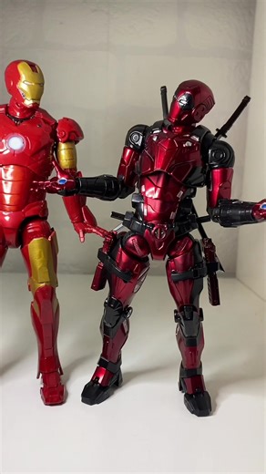 Sentinel Fighting Armor Deadpool | Action Figures and Toy Photography