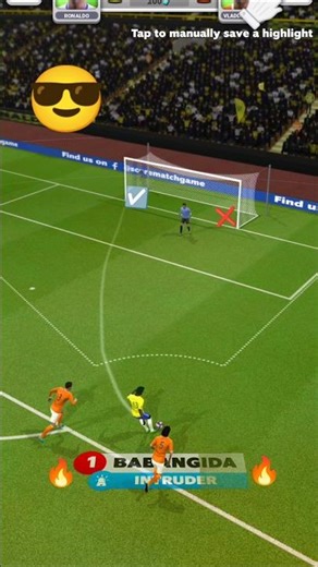 Score Match: Unbelievable Gole#football #trending #shorts