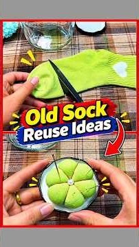 Old Sock Reuse Ka Zabardast Sewing Hack 🧵 #sewinghack #secrethacks #silaitips