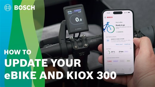 How to l update your eBike and Kiox 300 - Videos