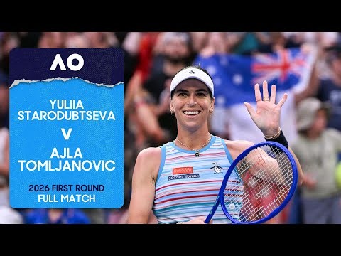 Yuliia Starodubtseva v Ajla Tomljanovic Full Match | Australian Open 2026 First Round