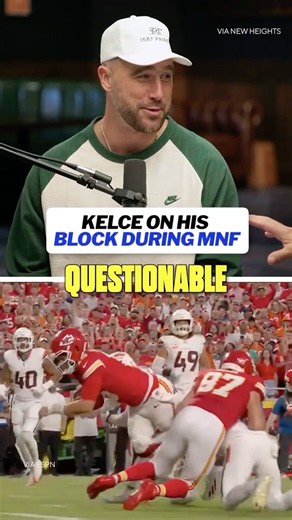 “It was definitely a questionable play” #chiefs #traviskelce