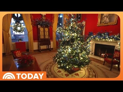 Inside Look at the 2025 White House Christmas Decorations