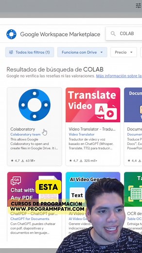 Quieres empezar a programar en Python de manera fácil y sin instalar nada en tu compu? 💻