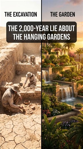 The Truth About the Hanging Gardens of Babylon #history #shorts #facts #babylon