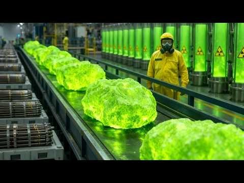 Inside the Uranium Enrichment Facility – The Dangerous Process Behind Nuclear Power (Full Process)
