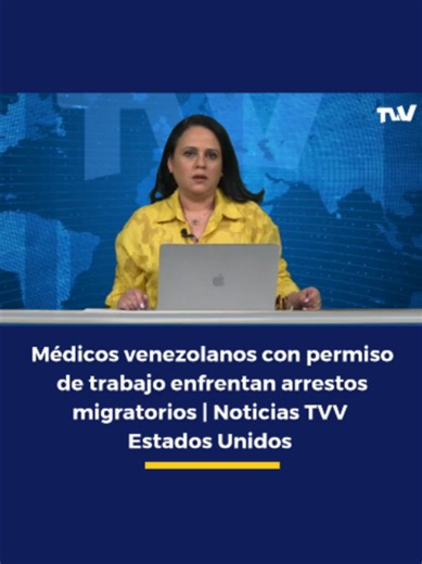 🚨 ¡LA REALIDAD DE NUESTROS PROFESIONALES EN TIEMPO REAL! El drama migratorio ya no distingue profesiones ni estatus laborales. Mantente al tanto de la situación jurídica de la Dra. Yarelis Guerrero y el resto de los médicos hispanos bajo custodia. [DESCARGA LA APP DE NOTICIAS TVV: 👉 Link en la BIO] para ver la entrevista completa con el Dr. José Guarecuco y recibir alertas informativas sobre las políticas de ICE en Florida y Texas. ¡Sé parte de nuestra señal informativa! 📲✨ Una ola de detenci