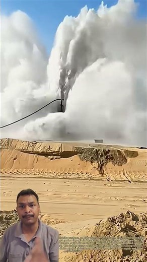 Pipeline Burst Gone Wild 💥 High Pressure Water Explosion! #shortsfeed #shorts #trending
