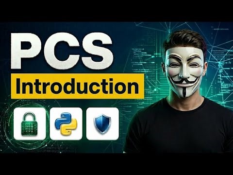 Python for Cyber Security (PCS) 🔐 | Complete Beginner Course | Learn Python from Scratch