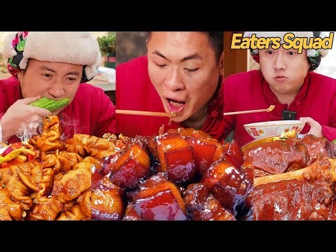 Morse Code Eat Braised Pork丨Food Blind Box丨Eating Spicy Food and Funny Pranks