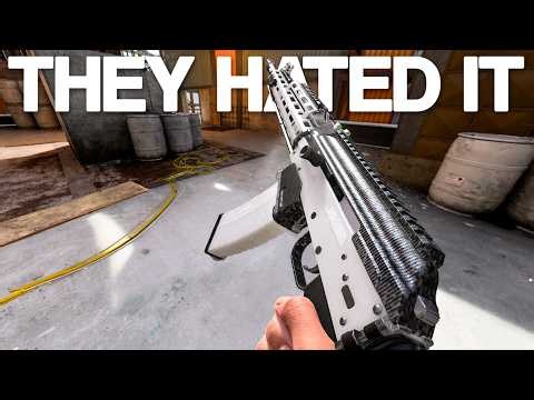 This Shotgun turns into the CRAZIEST Full Auto AR.. and i love it