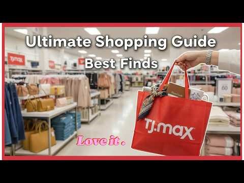 TJ MAXX ULTIMATE SHOPPING GUIDE 🛍✨️ #new #fashion #shopping #trending #style ‪@gliceny‬ #runway