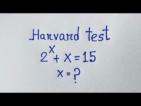 Only 10% students solve this exponential math olympiad question? 