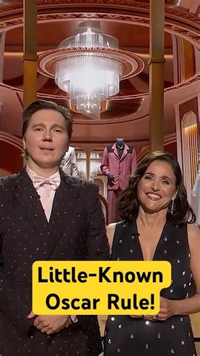Julia Louis-Dreyfus and Paul Dano Explain a Little-Known Oscars Tradition