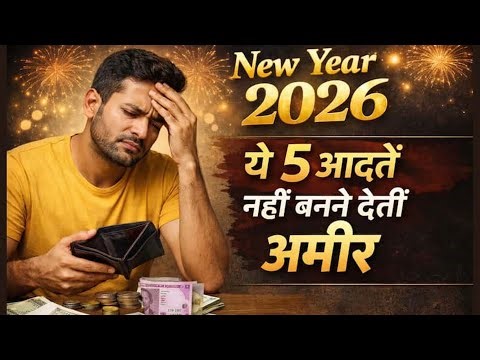 नए साल 2026 पर जानें वे 5 आदतें जो आपको कभी नहीं बनने देंगी अमीर! इन्‍हें हमेशा के लिए छोड़े Aim
