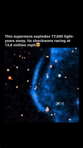 Cosmicverse on Instagram: "🌟 A star’s final explosion, still echoing through space 🌟 This is the Kepler Supernova Remnant, the aftermath of a massive stellar explosion first witnessed from Earth in 1604 — the last supernova ever observed in our Milky Way with the naked eye. The video you’re watching was captured by NASA’s Chandra X-ray Observatory, revealing the intense X-ray glow from shockwaves racing outward at thousands of kilometers per second. These glowing filaments mark where stellar d