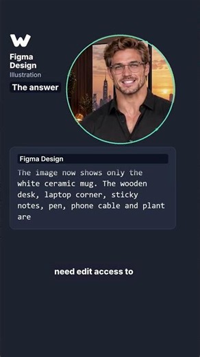 Remove an image background in Figma Design with one click
