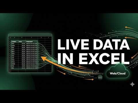 Connect Excel to a LIVE API in Minutes (Power Query Guide)