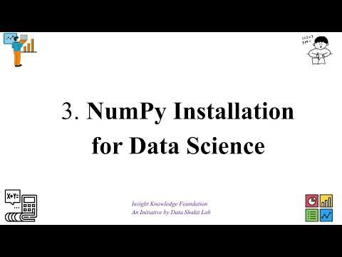 NumPy installation for Data Science #NumPy #DataScience #Python #MachineLearning #JupyterNotebook