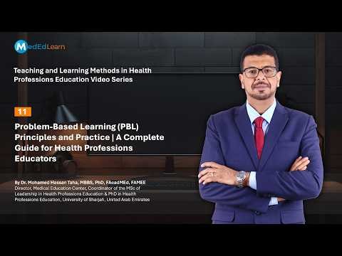 Problem Based Learning - Overview of Principles and Concepts