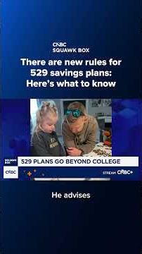 There are new rules for 529 savings plans: Here's what to know