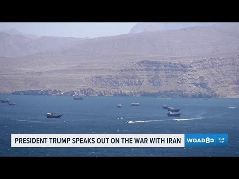 President Trump speaks out on negotiations with Iran