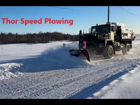 Thor The Water Truck Plowing Fresh Snow Dec 26 2025