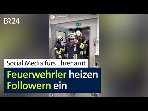 Regelmäßig Content: Freiwillige Feuerwehr setzt auf Social Media – mit reichweitem Erfolg | BR24