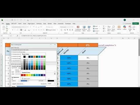 Excel Project Management Dashboard: Track Tasks, Deadlines & Status Easily.