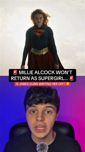 MILLIE ALOCK WON’T RETURN AS SUPERGIRL IN JAMES GUNN’S DCU… #dc #dccomics #dcu #jamesgunn #supergirl