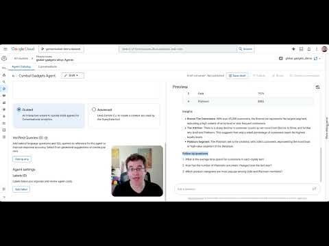 Conversational Analytics in Google Cloud Databases (Preview) - April 2026 Demo