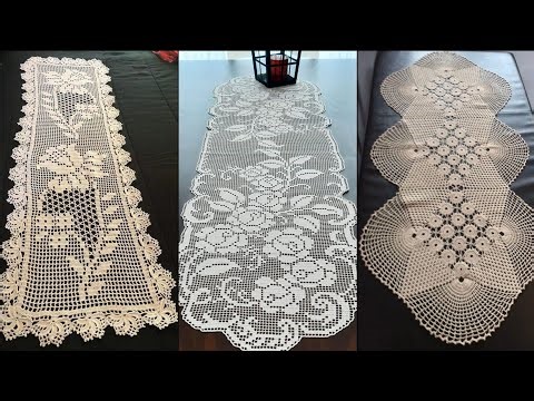 Festive Table Runner Crochet Pattern - Looks Fancy, Easy Pattern
