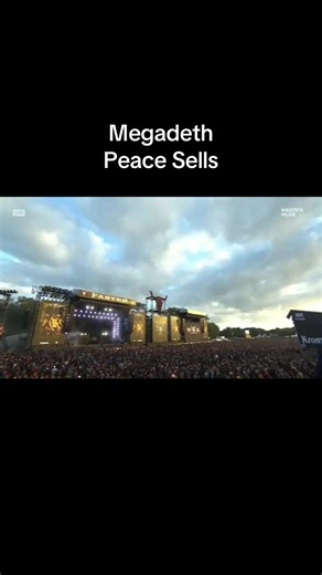Megadeth Live At Wacken 2023「Peace Sells」 #megadeth #peacesells #music