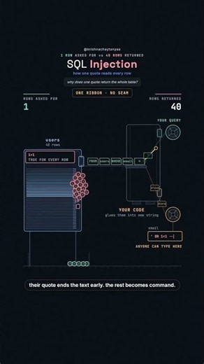 How SQL Injection Works & How to Fix It (SQLi Visualized)