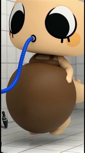 When Shelly got SUPER FAT by Water Inflation! - Dandy's World Animation