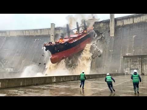 Biggest Ship Collisions and Mistakes Caught On Camera | Best Of Month #18
