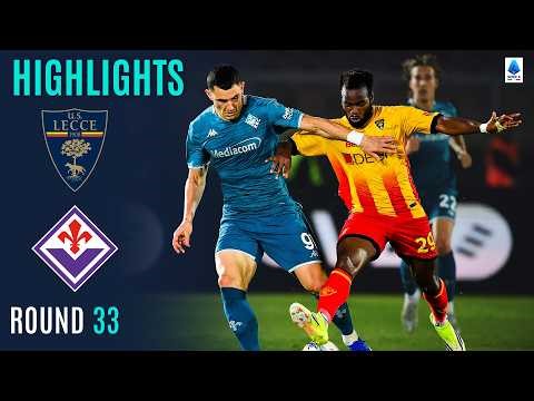 Shared Points in Relegation Battle | LECCE-FIORENTINA | HIGHLIGHTS | Serie A 2025/26