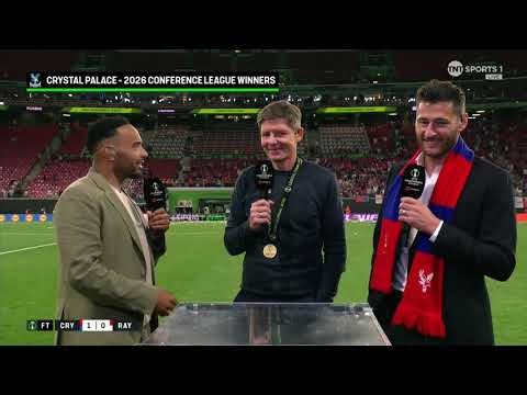 Oliver Glasner reflects on Crystal Palace's emotional UEFA Conference League triumph 🏆🦅