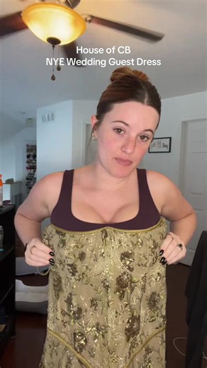 House of CB Naima Dress Try-On: My NYE Wedding Guest Dress!