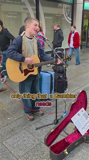 “High Energy Busking 🔥 Rhys McPhillips ‘Rising Sun’ Dublin 🎤” With Lyrics